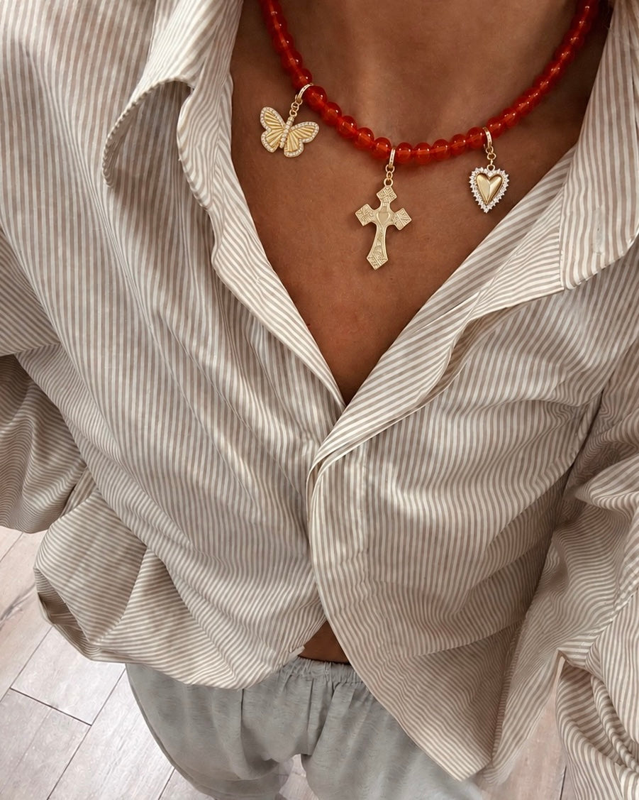 CHARM CORAZÓN ALARGADO