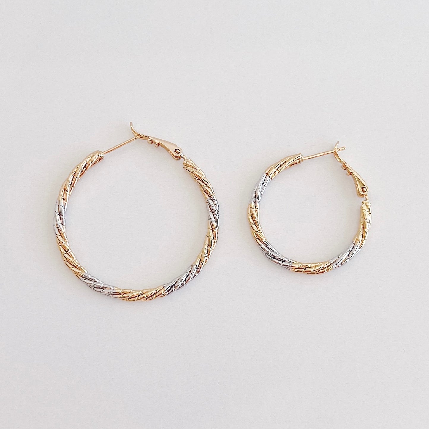 ARRACADA BICOLOR CHICA