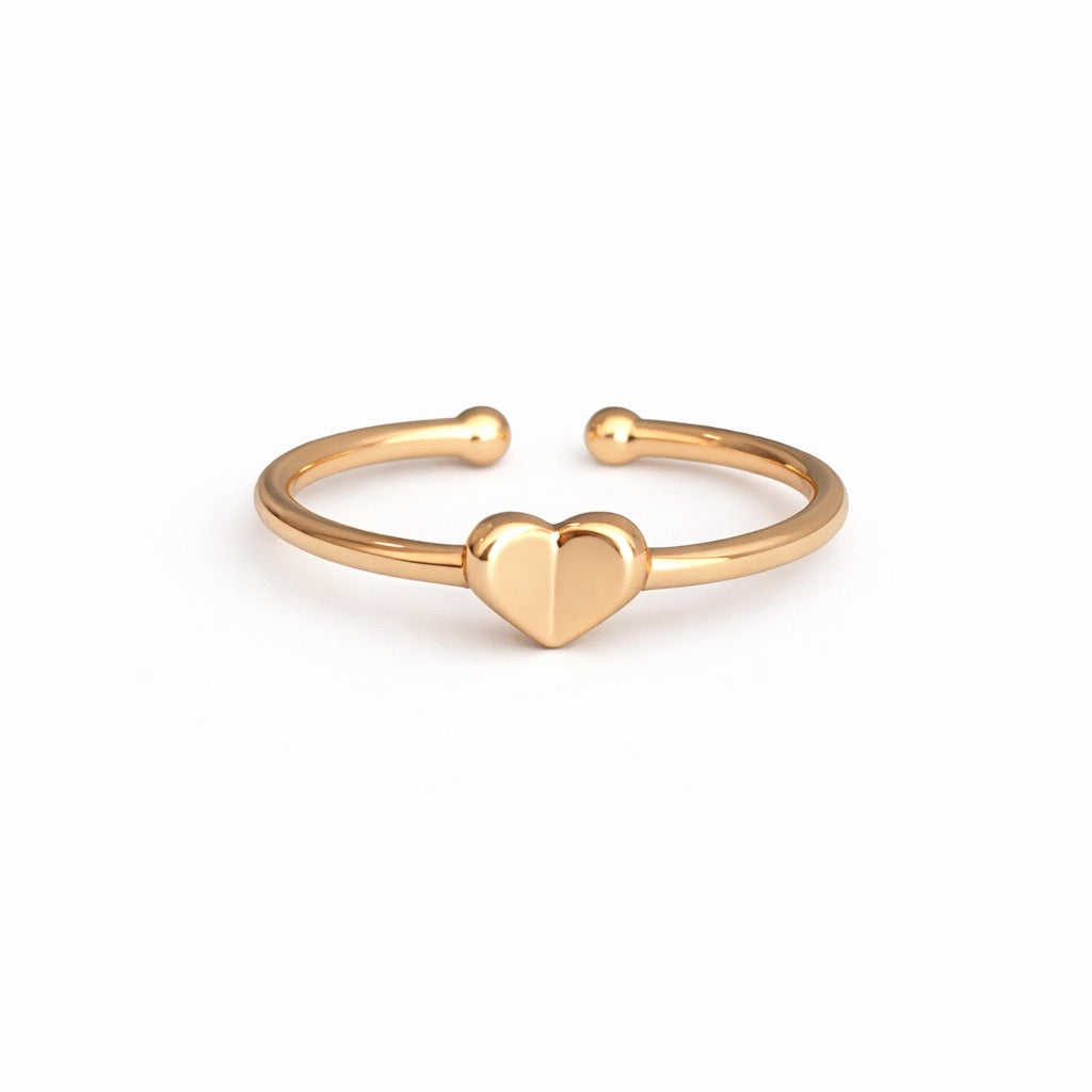 MIDDLE RING HEART