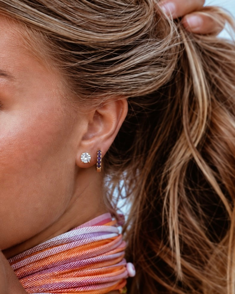 SMALL CRYSTAL STUD