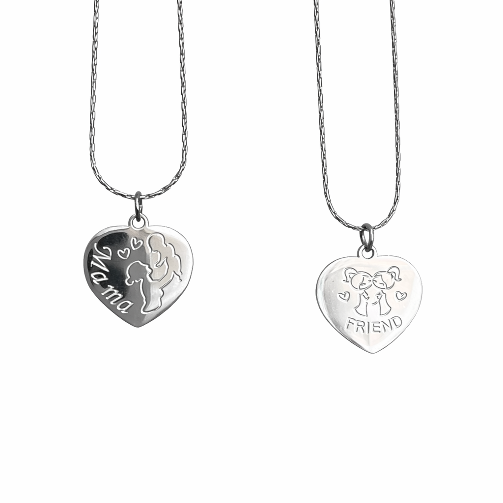 COLLAR PLACA CORAZÓN