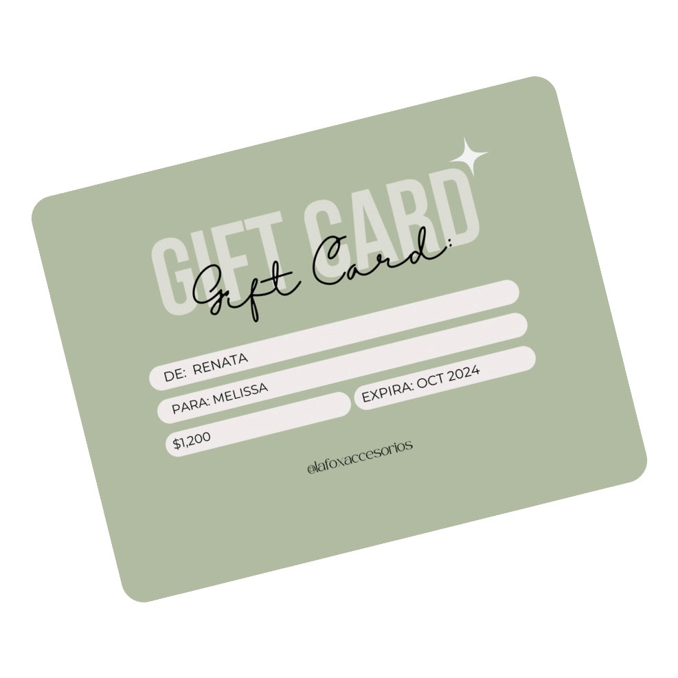 CERTIFICADO DE REGALO