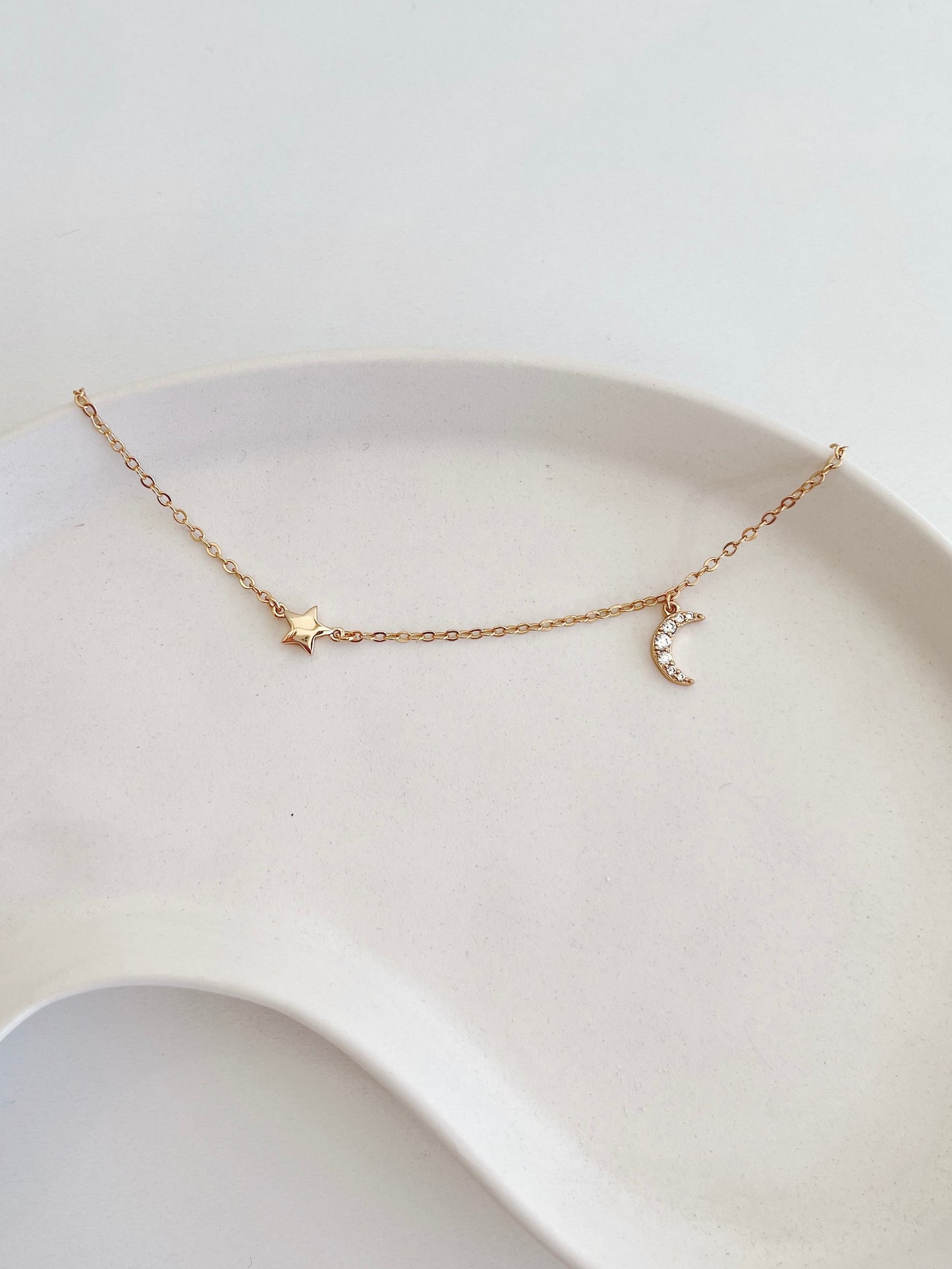 PULSERA LUNA Y ESTRELLA