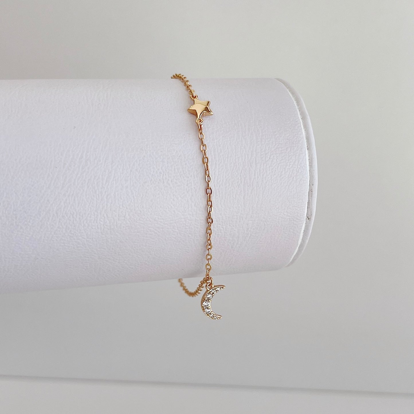 PULSERA LUNA Y ESTRELLA