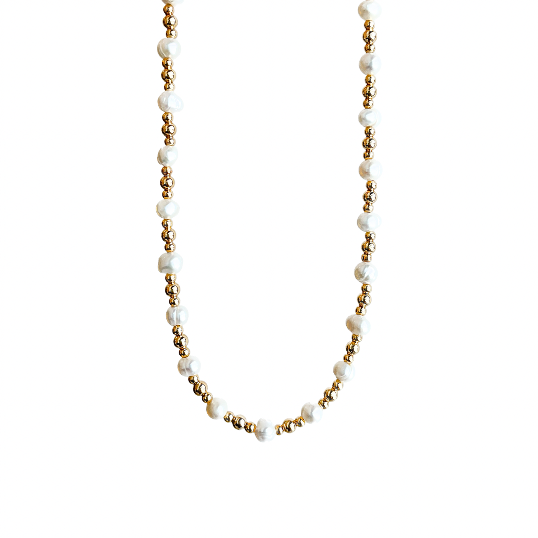 COLLAR PERLA GOLD