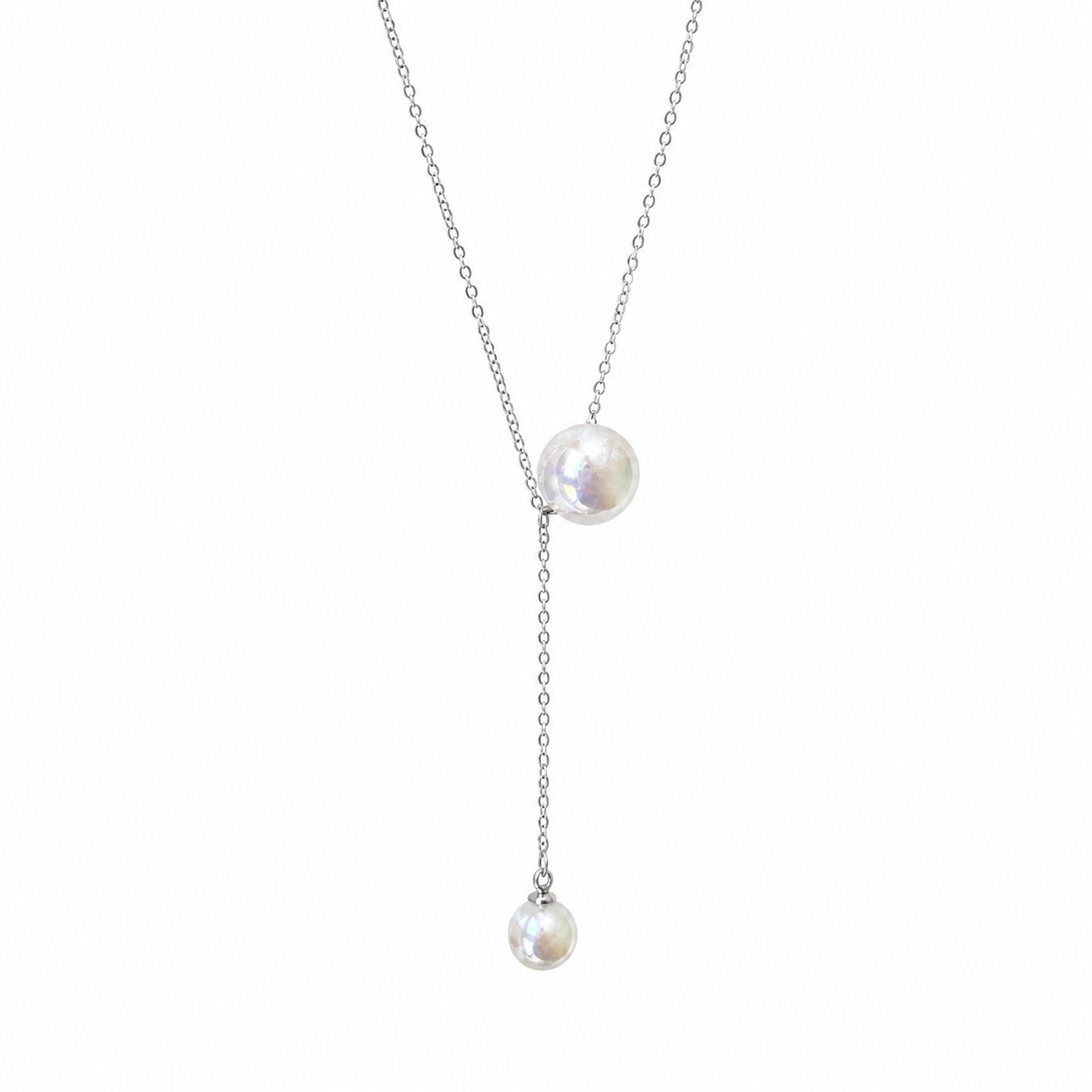 COLLAR DOBLE BOLA TORNASOL