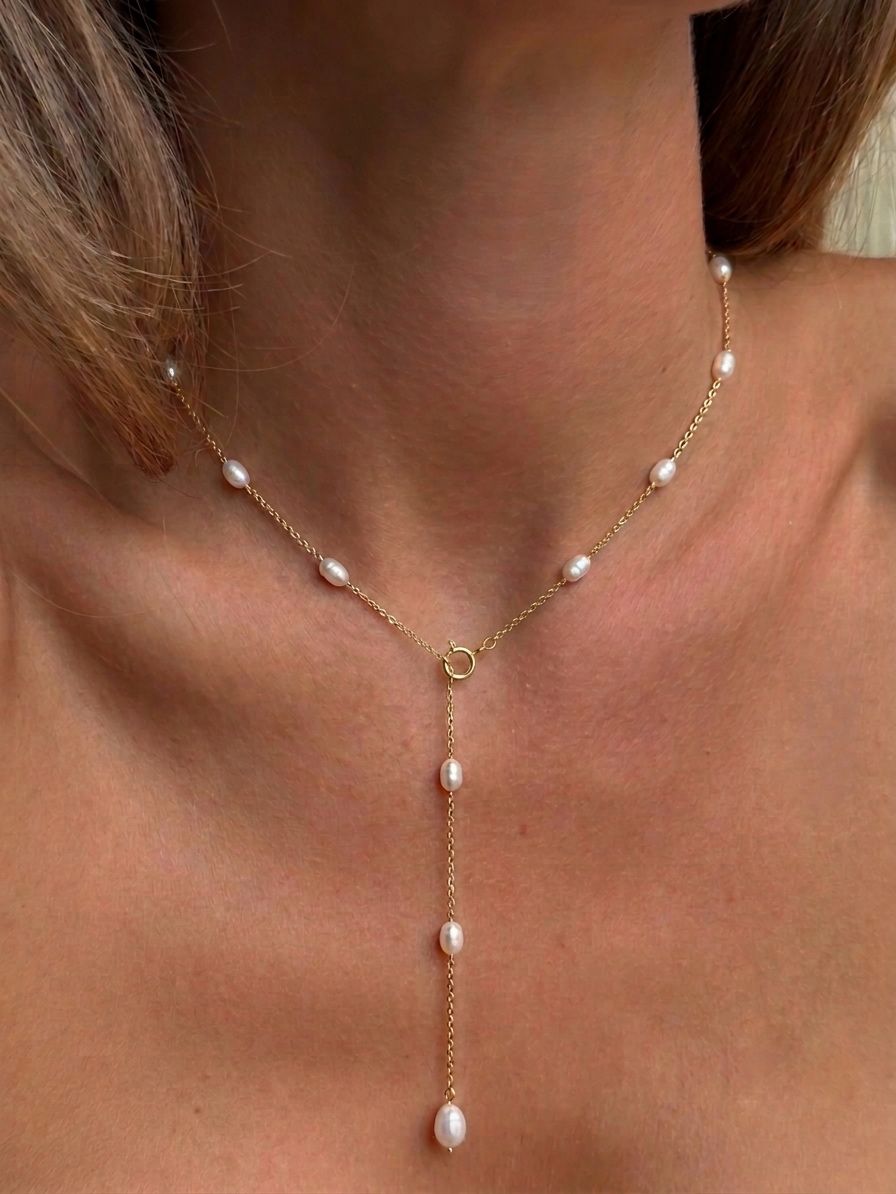 COLLAR PERLE AJUSTABLE