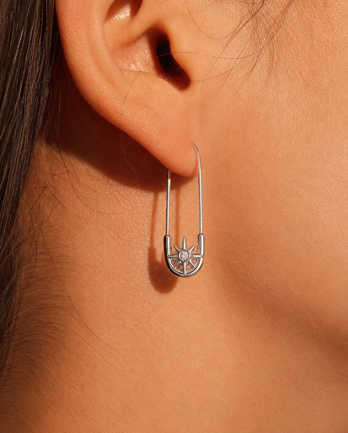 ARETE SILVER PIN DESTELLO