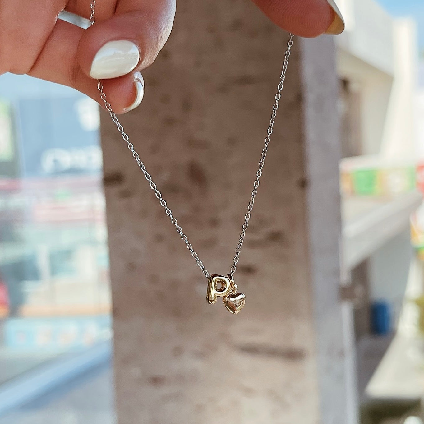 COLLAR TINY INITIAL