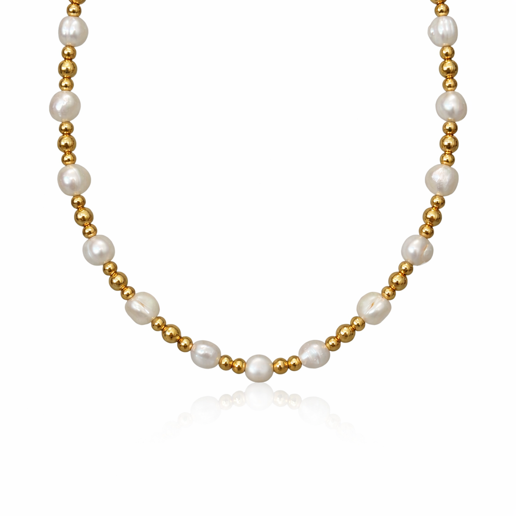 COLLAR PERLA GOLD