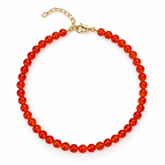 COLLAR ORANGE GLASS