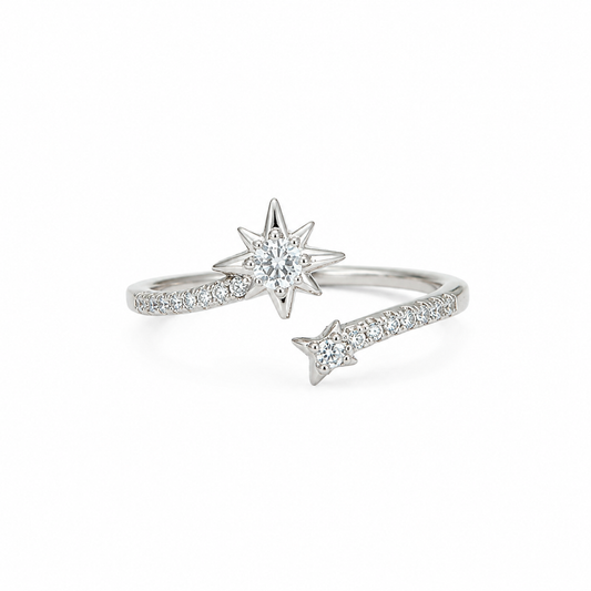 ANILLO DESTELLO AJUSTABLE CZ PLAT
