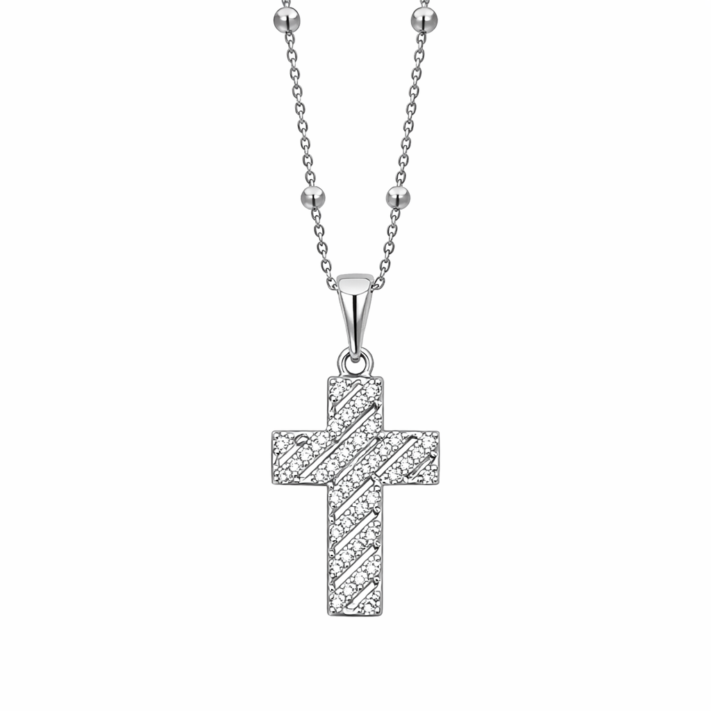 COLLAR CRUZ LÍNEAS