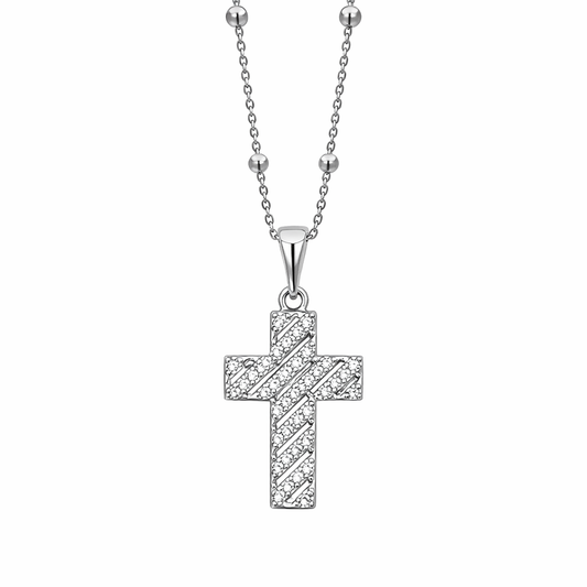 COLLAR CRUZ LÍNEAS