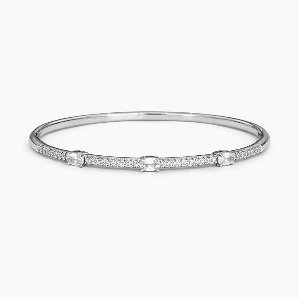 BRAZALETE 3 CIRCONIAS