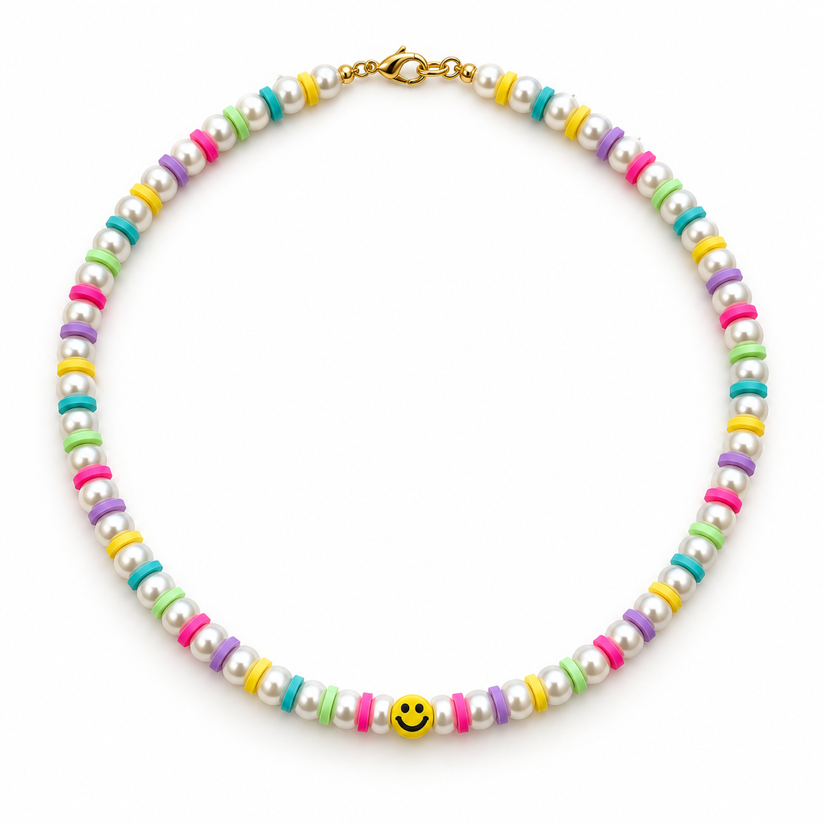 HAPPY FACE NECKLACE