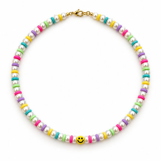HAPPY FACE NECKLACE