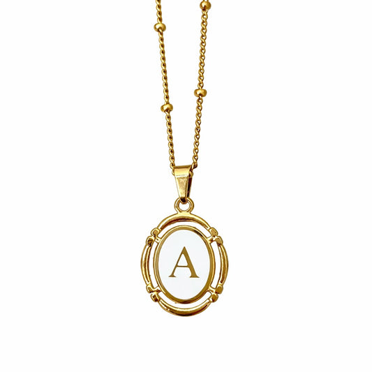 COLLAR INICIAL VINTAGE
