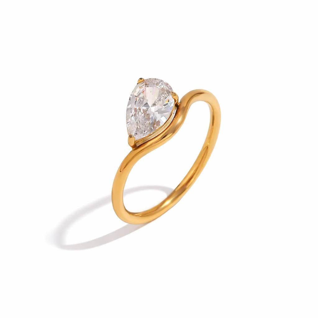 ANILLO GOTA CURVA