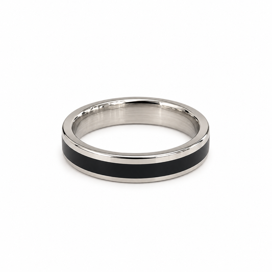 ANILLO ARGOLLA NEGRA