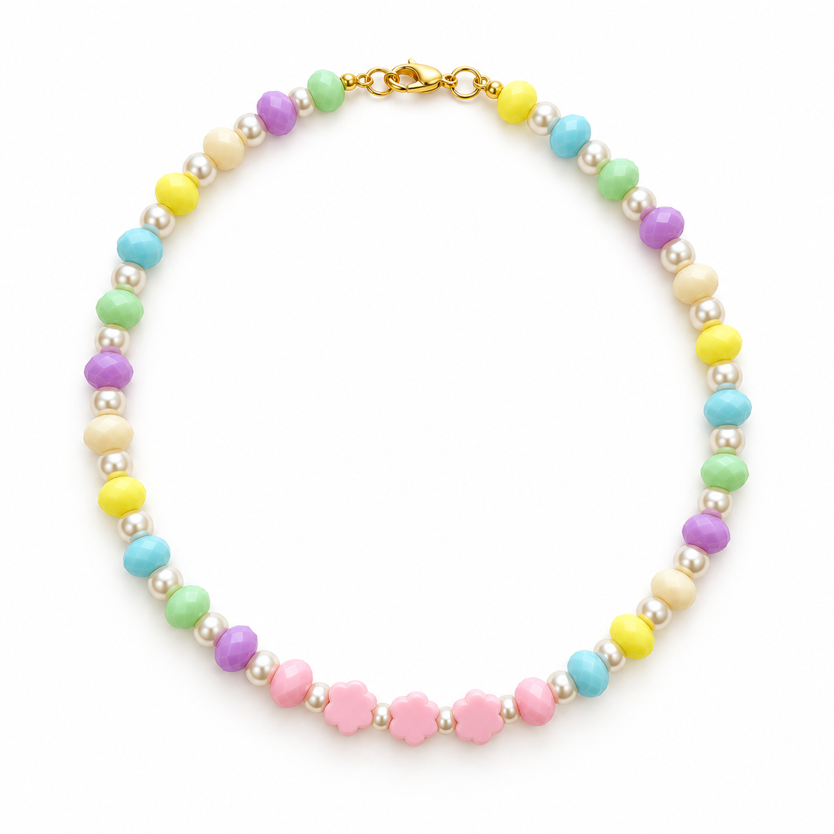 CUTE FLOWERS NECKLACE