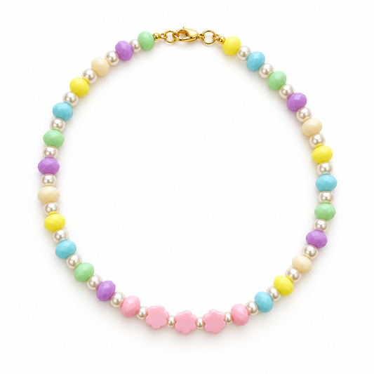 CUTE FLOWERS NECKLACE