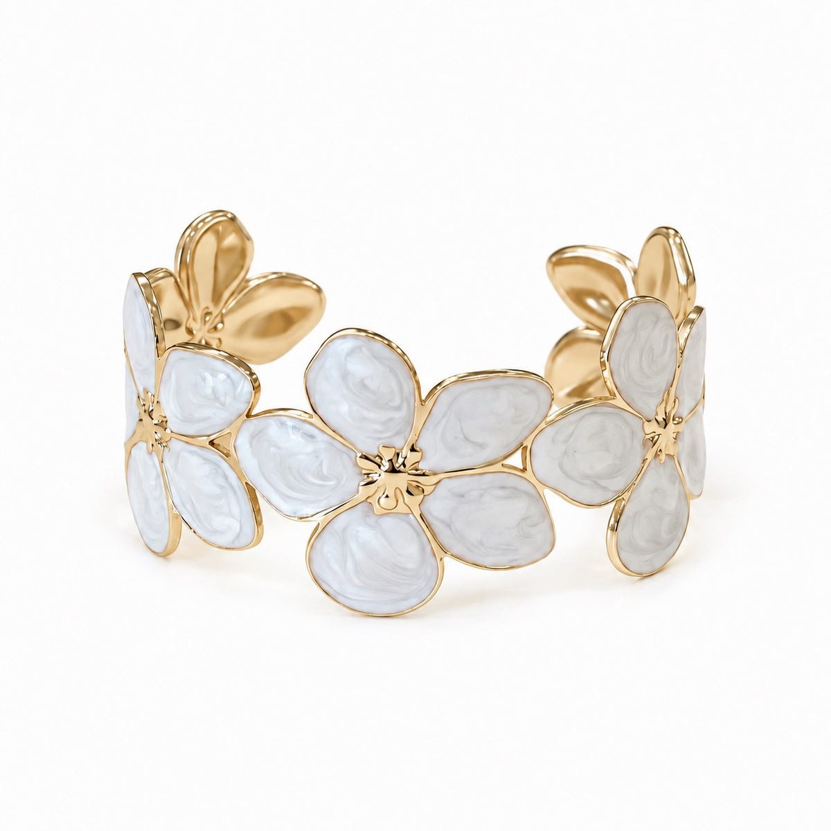 ENAMEL FLOWER BRACELET