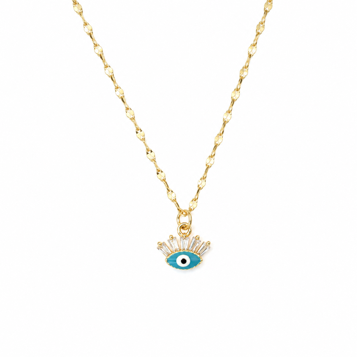 COLLAR TURQUOISE LUCKY EYE