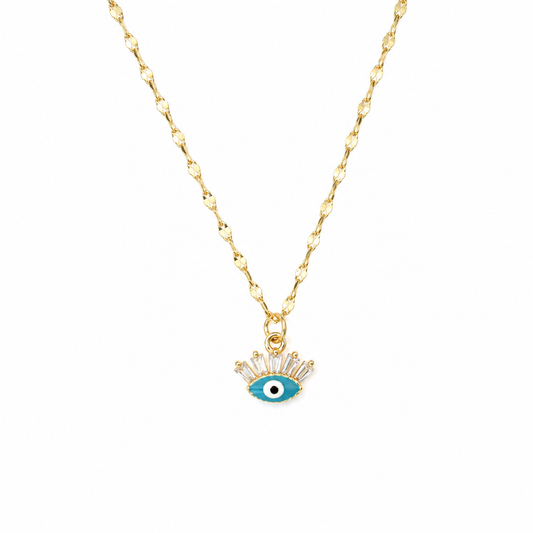COLLAR TURQUOISE LUCKY EYE