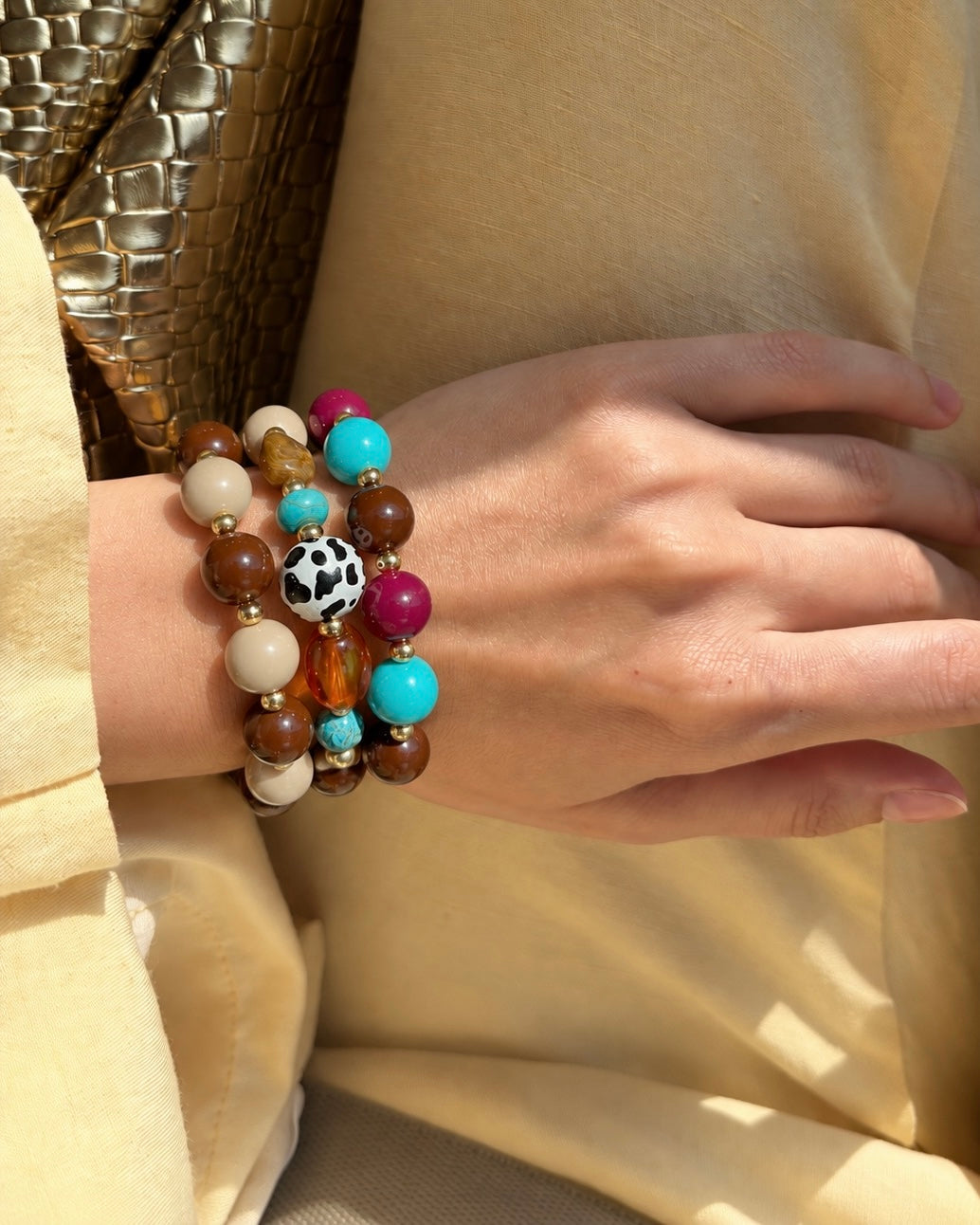 CHUNKY BEAD BRACELET