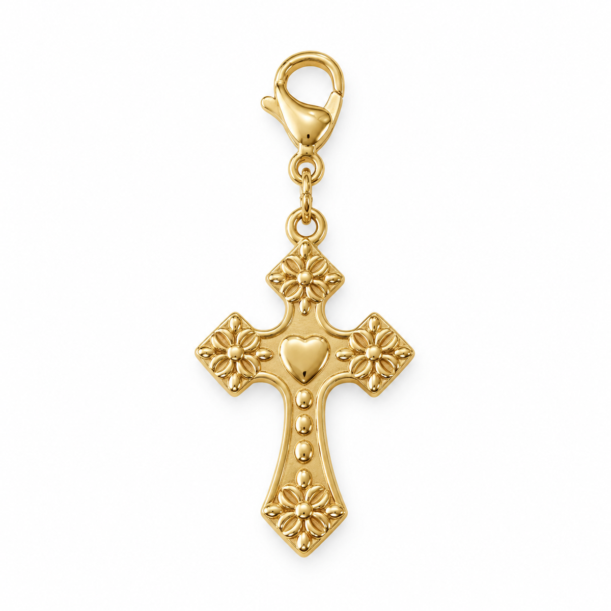 CHARM CRUZ CORAZÓN