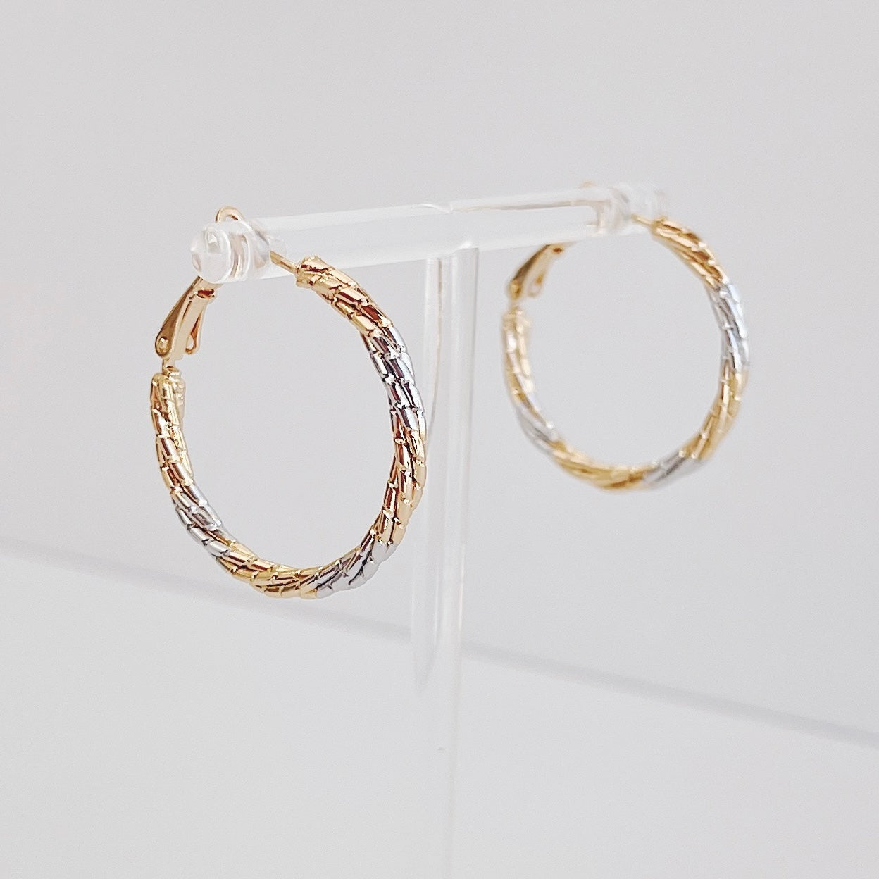 ARRACADA BICOLOR CHICA