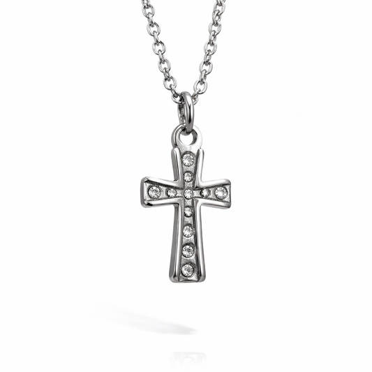 COLLAR CRUZ CIRCONIA