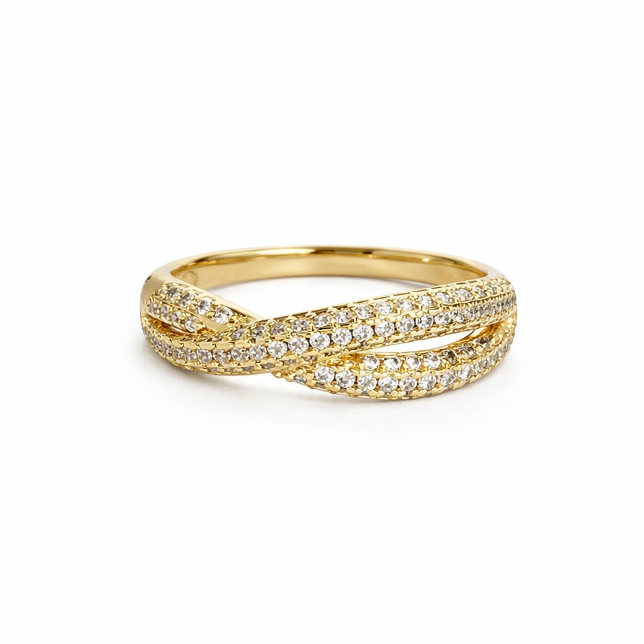 ANILLO ENTRELAZADO CHUNKY