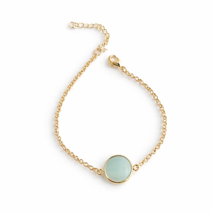 PULSERA CUARZO AZUL