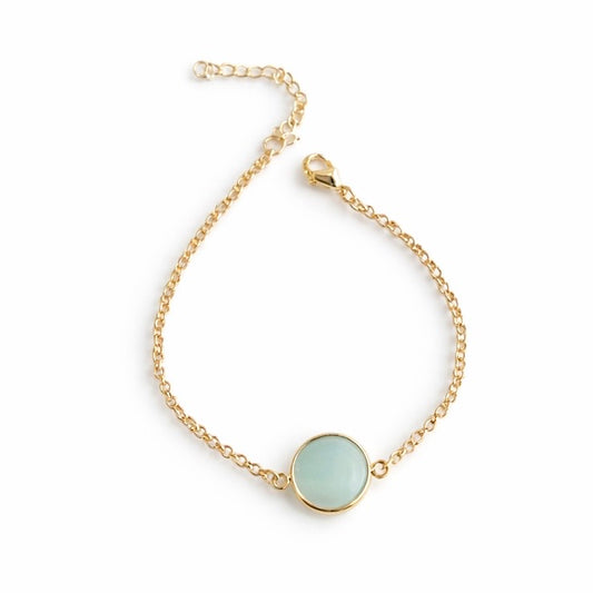 PULSERA CUARZO AZUL