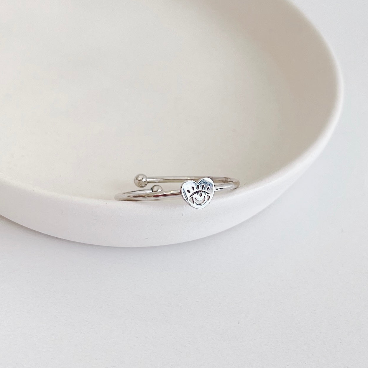 ANILLO CORAZÓN OJITO