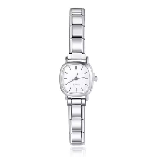 RELOJ ITALIAN CUADRADO