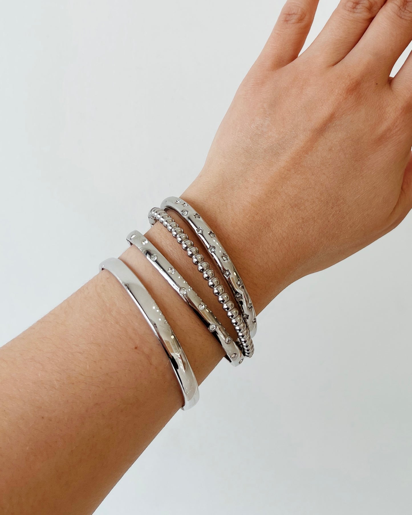 BRAZALETE SILVER DOTS
