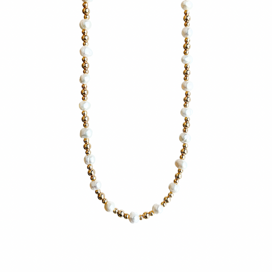 COLLAR PERLA GOLD