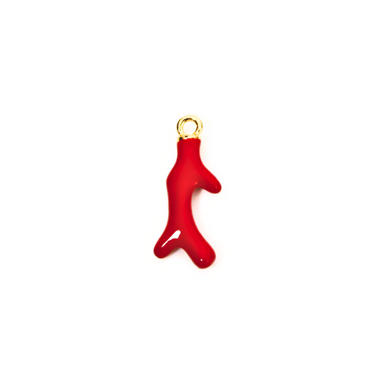 DIJE CORAL ROJO