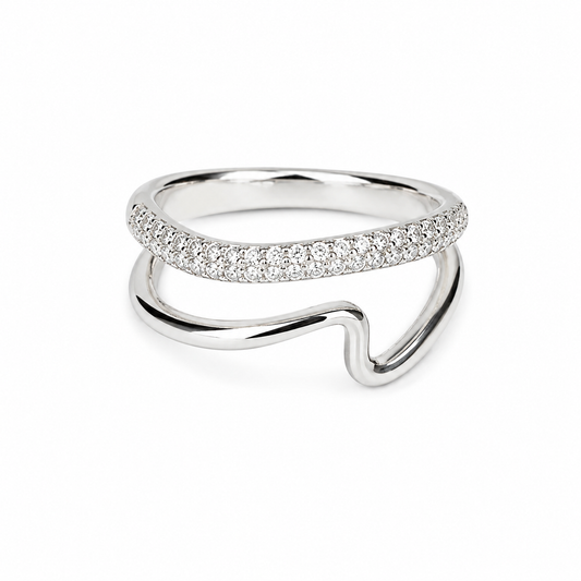 ANILLO DOBLE CON CURVA