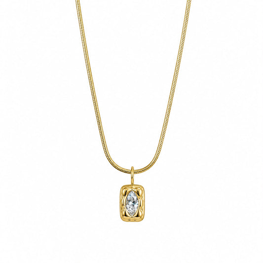 COLLAR CZ RECTANGULAR