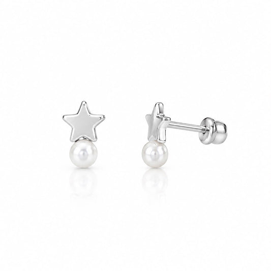 PIERCING ESTRELLA Y PERLA