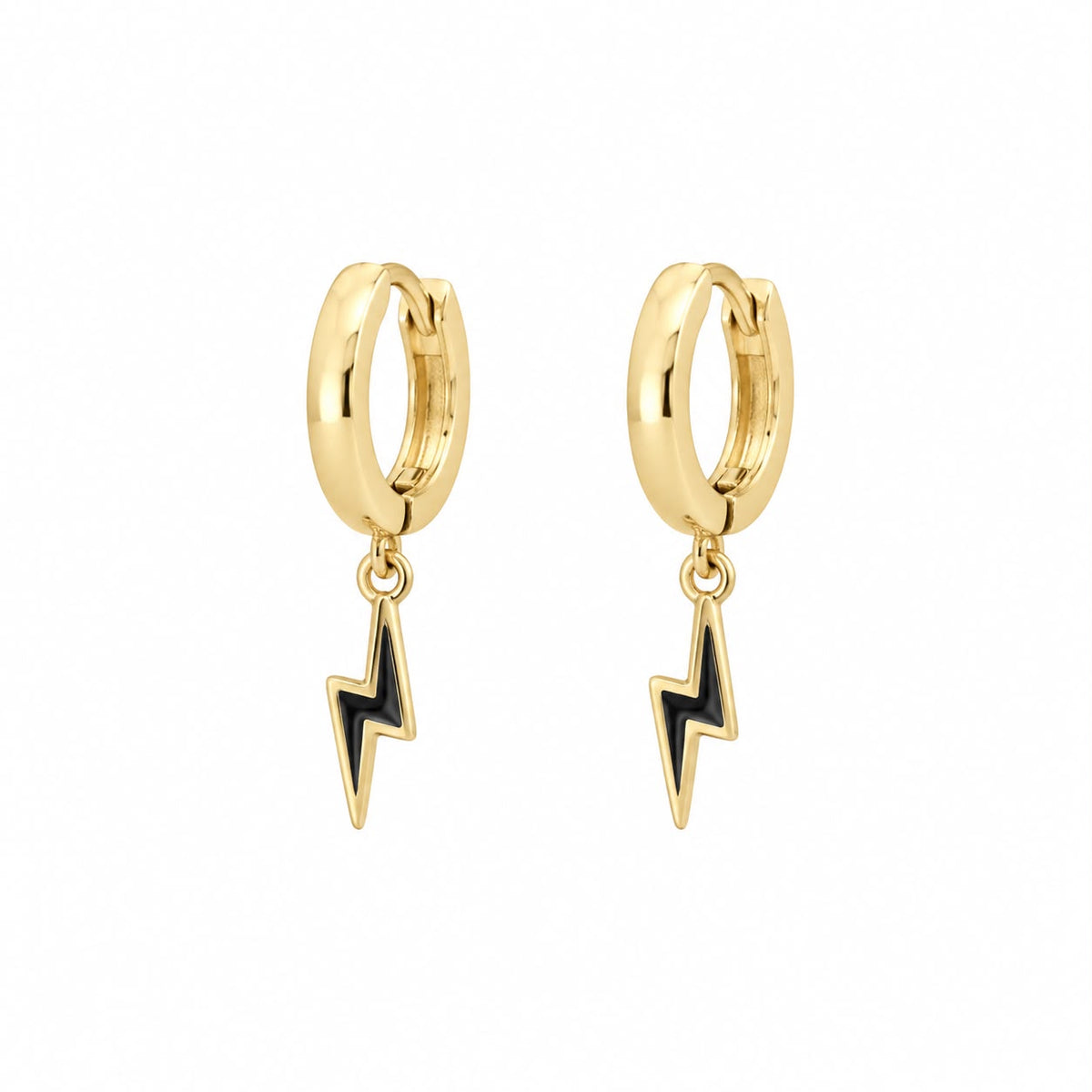 PIERCING RAYO NEGRO COLGANTE
