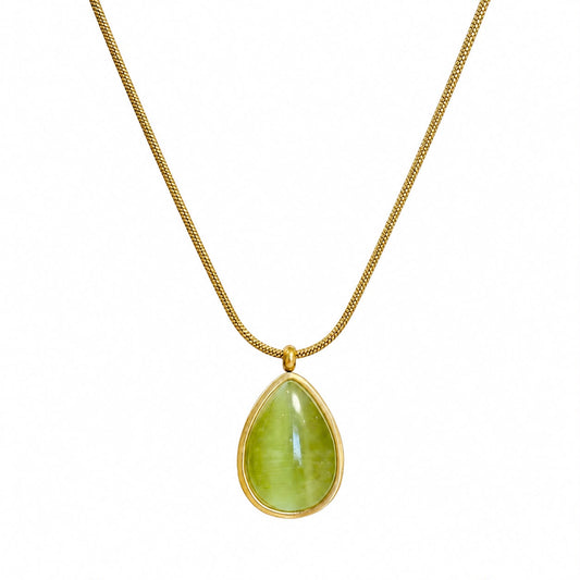 COLLAR PIEDRA OVAL