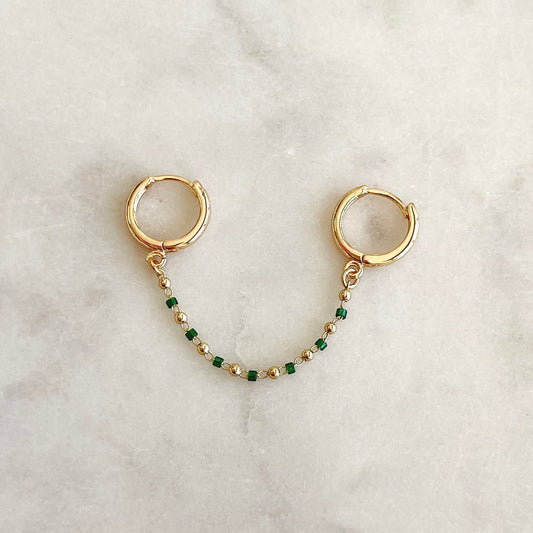 Piercing Cadena Verde
